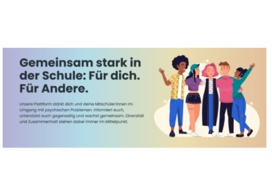Jugendliche stärken – Online-Plattform für psychische Gesundheit
