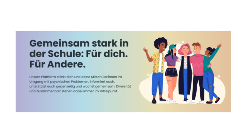 Jugendliche stärken – Online-Plattform für psychische Gesundheit