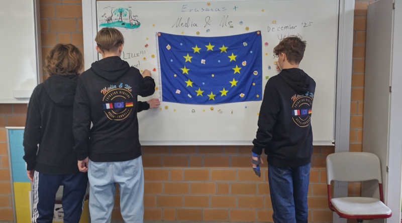 Erasmus-Projekt Media & Me: Unsere Gäste aus Loos sind angekommen!