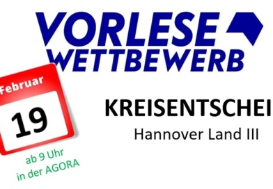 Kreisentscheid des Vorlesewettbewerbs am 19. Februar