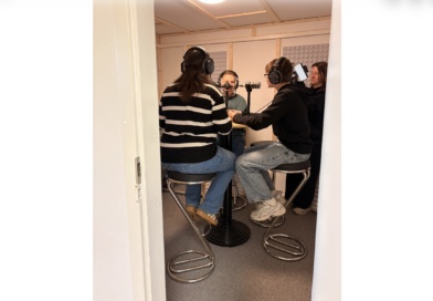 h1 berichtet über unser neues Podcast-Studio