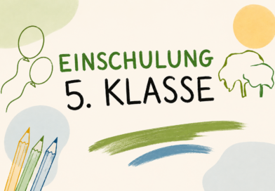 Einschulung der 5. Klassen am 14. August
