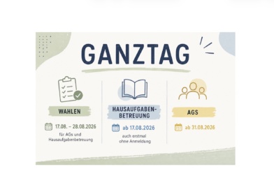 Ganztagsangebote starten