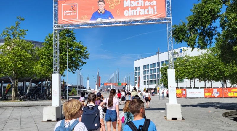 Forscher besuchen die IdeenExpo Hannover